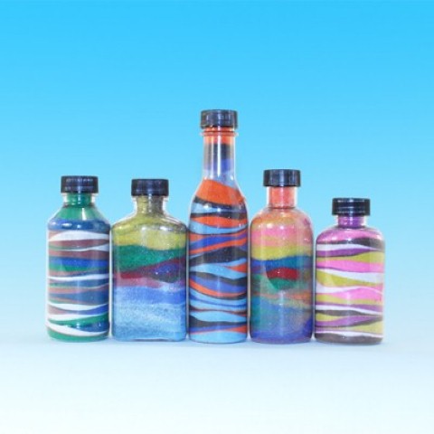 Sand Art Sand Layering Bottles Value Pack - 100/pk
