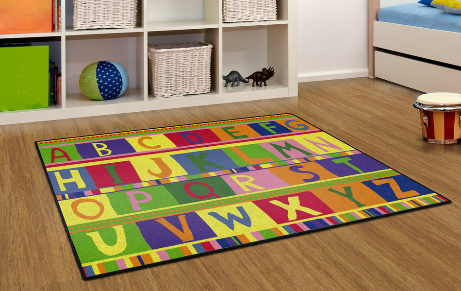 ABC TAPESTRY RECTANGLE CARPETS 4' X 6'