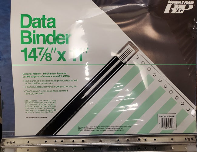 Vintage BP Data binders 14 7/8" x 11" N32-14NU