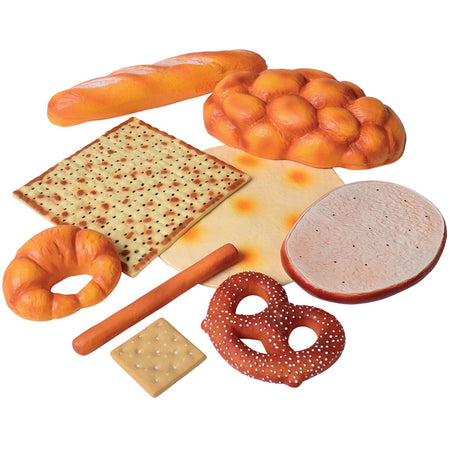 Play Food, International Bread Set - Set of 9 pieces