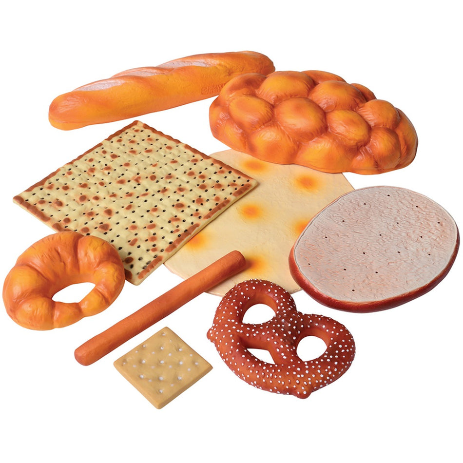 Play Food, International Bread Set - Set of 9 pieces