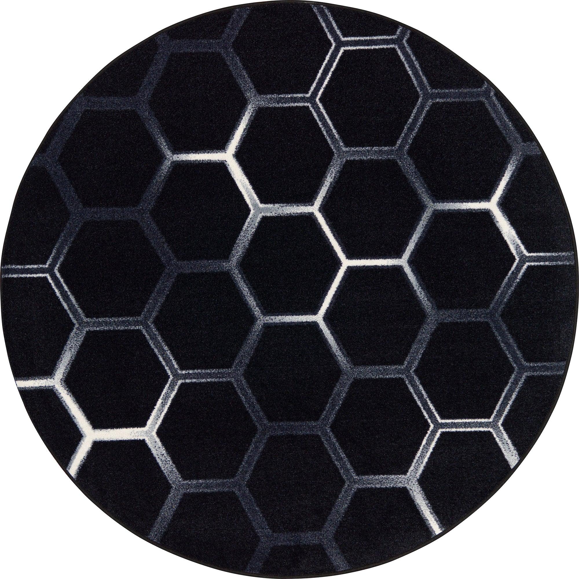 Breakout 7'7" Round area rug in color Arctic