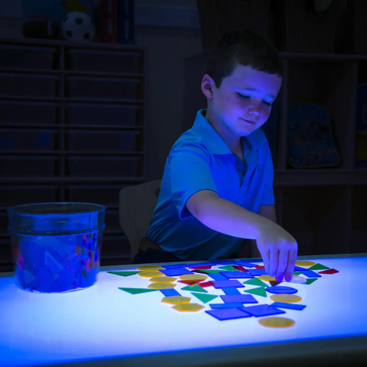 48" Brilliant Light Table with Storage