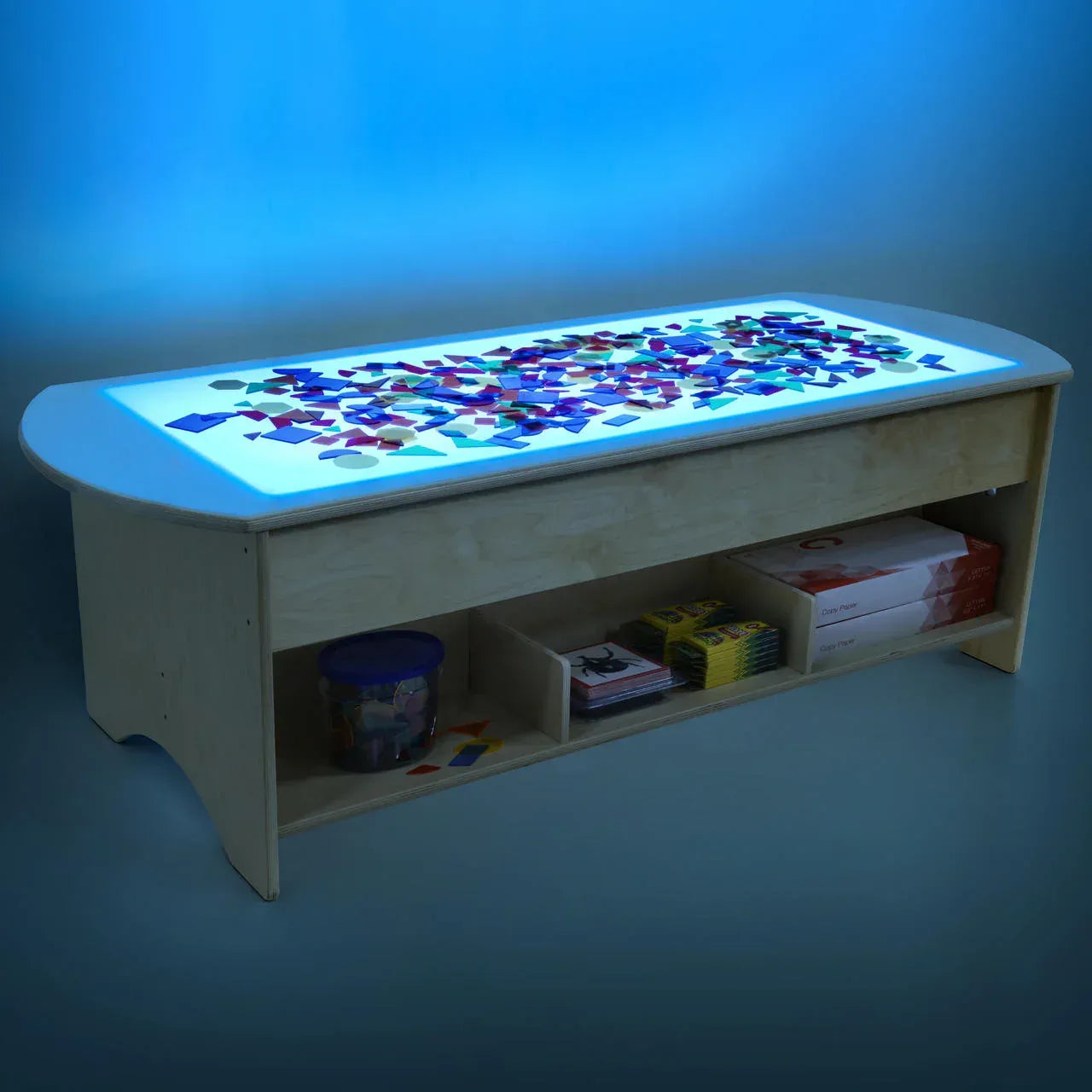 48" Brilliant Light Table with Storage