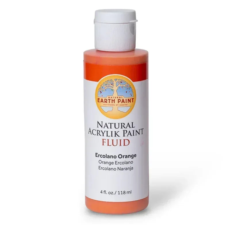 Natural Fluid Acrylik - 4 oz - Ercolano Orange