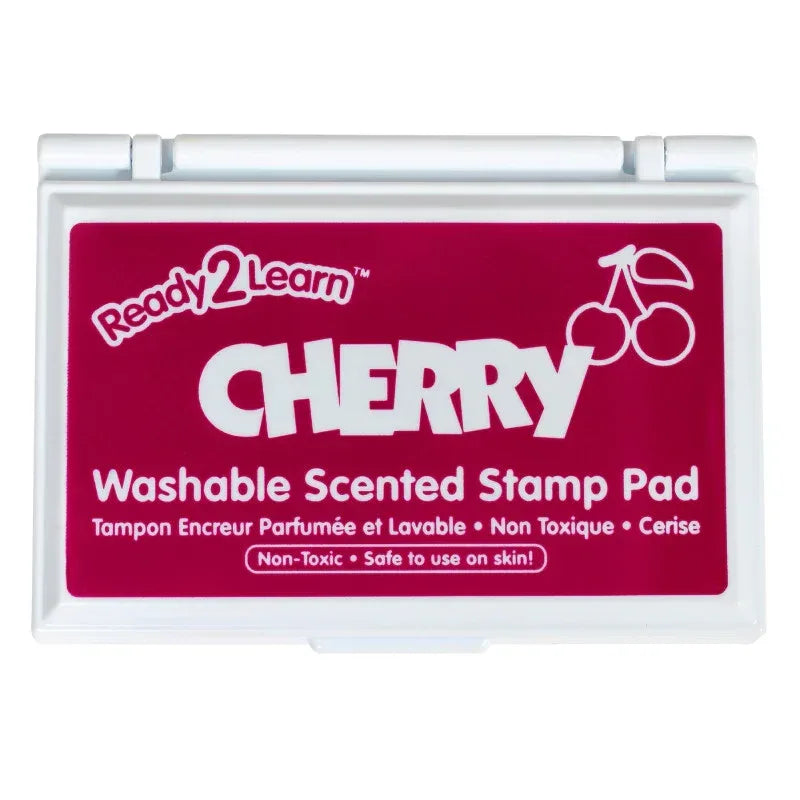 Washable Stamp Pad - Cherry Scent, Dark Red