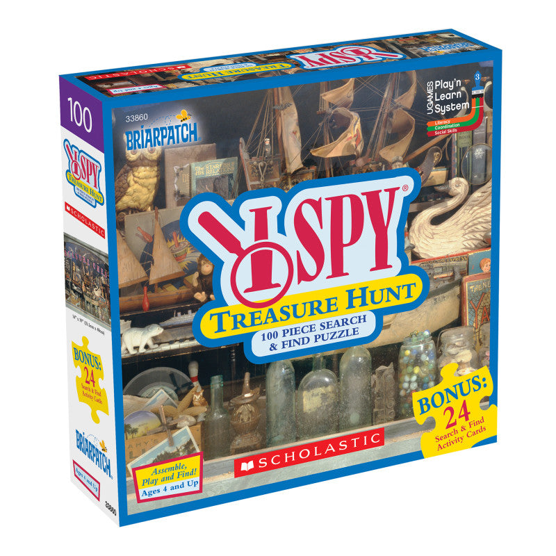 I SPY&reg; Treasure Hunt 100-Piece Search and Find Puzzle