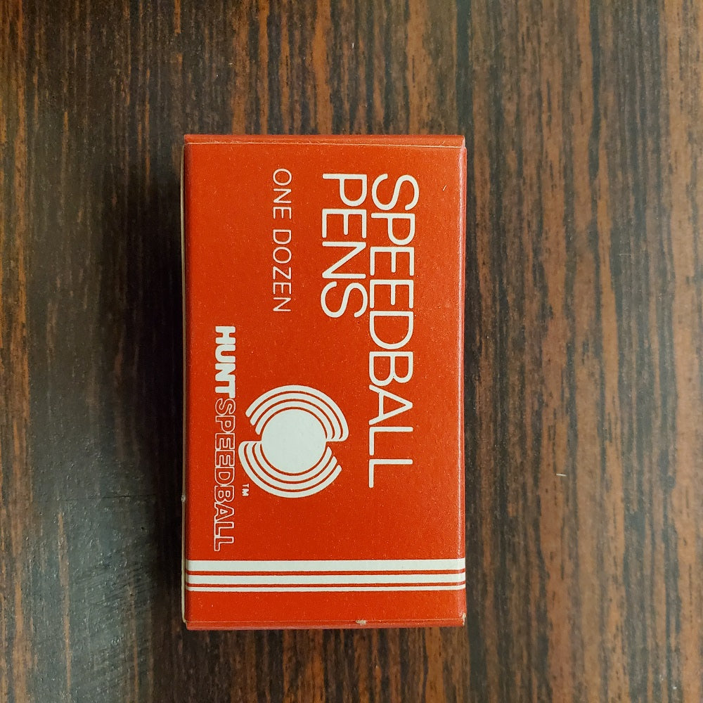 Hunt Speedball Lettering Pens Box of 12 C-1 Pen Ink Nibs #30210