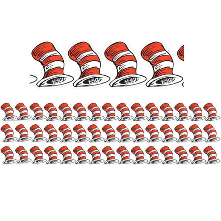 The Cat's Hat Extra Wide Deco Trim&reg;, 37 Feet Per Pack, 3 Packs