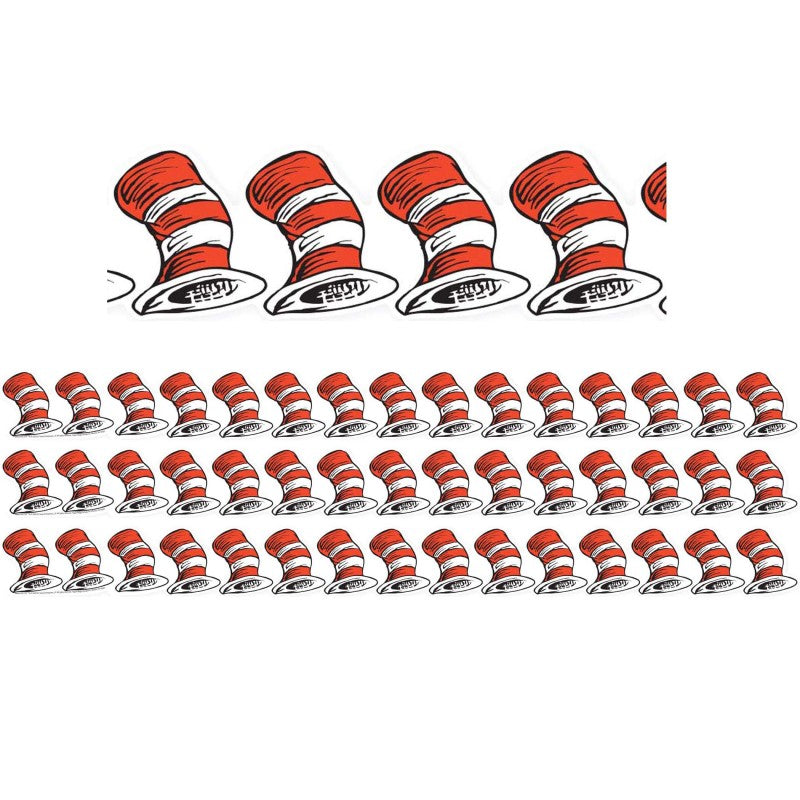 The Cat's Hat Extra Wide Deco Trim&reg;, 37 Feet Per Pack, 3 Packs