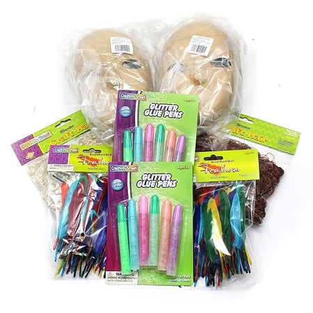 Papier Mache Masks Activities Box