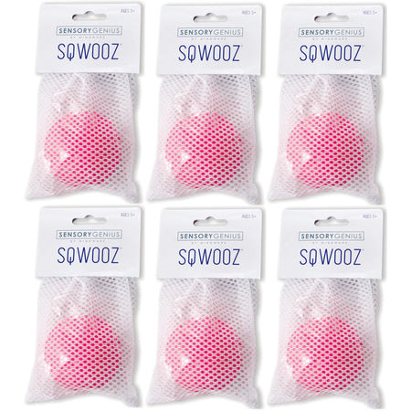 Sqwooz&trade; Stress Ball, Pack of 6