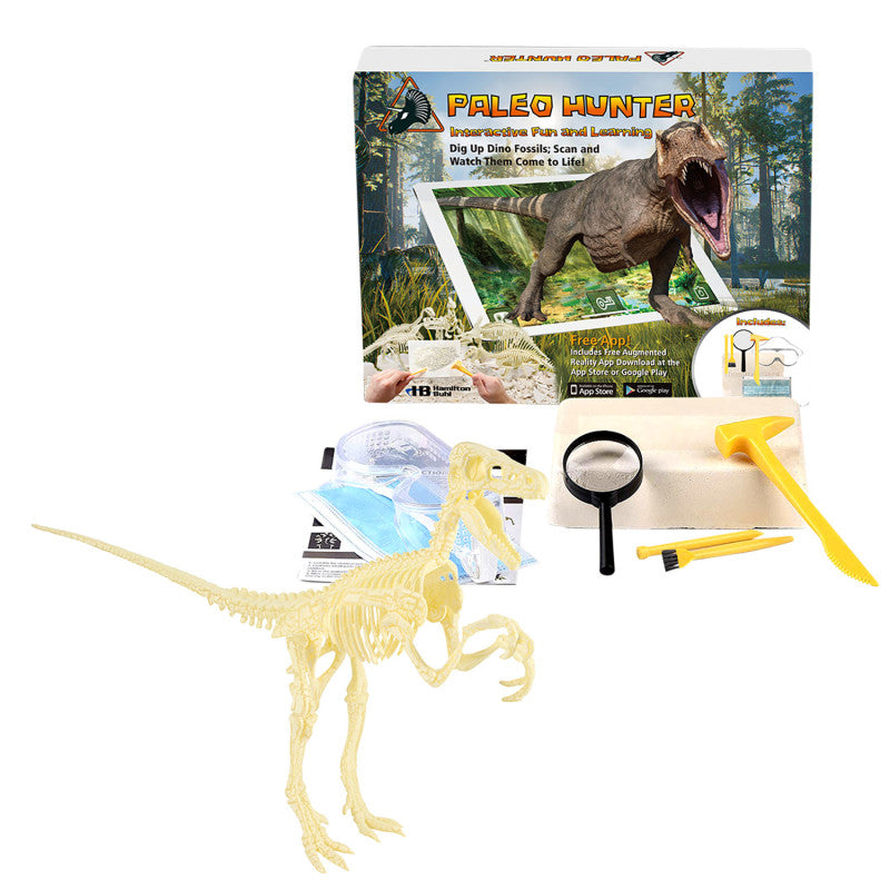 Paleo Hunter&trade; Dig Kit for STEAM Education - Velociraptor Rex