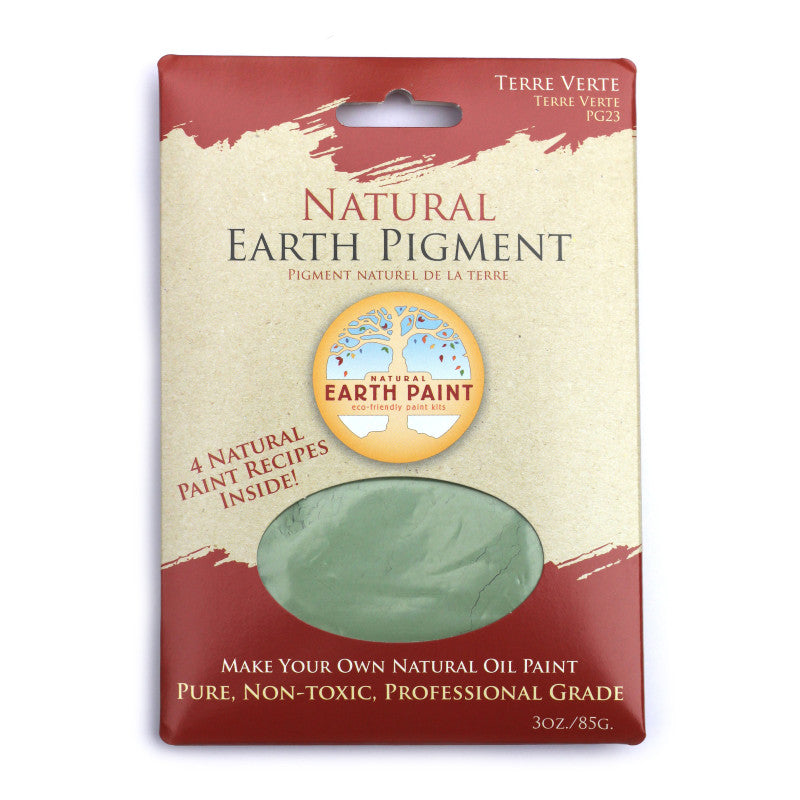 Earth & Mineral Pigment, Terre Verte, 3 oz