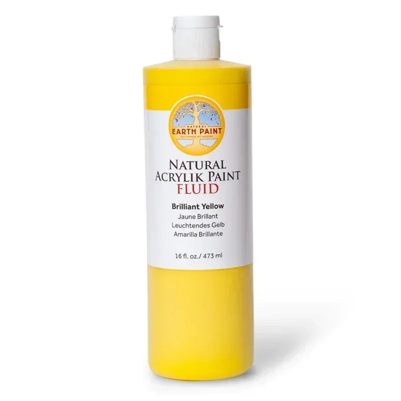 Natural Fluid Acrylik - 16 oz - Brilliant Yellow