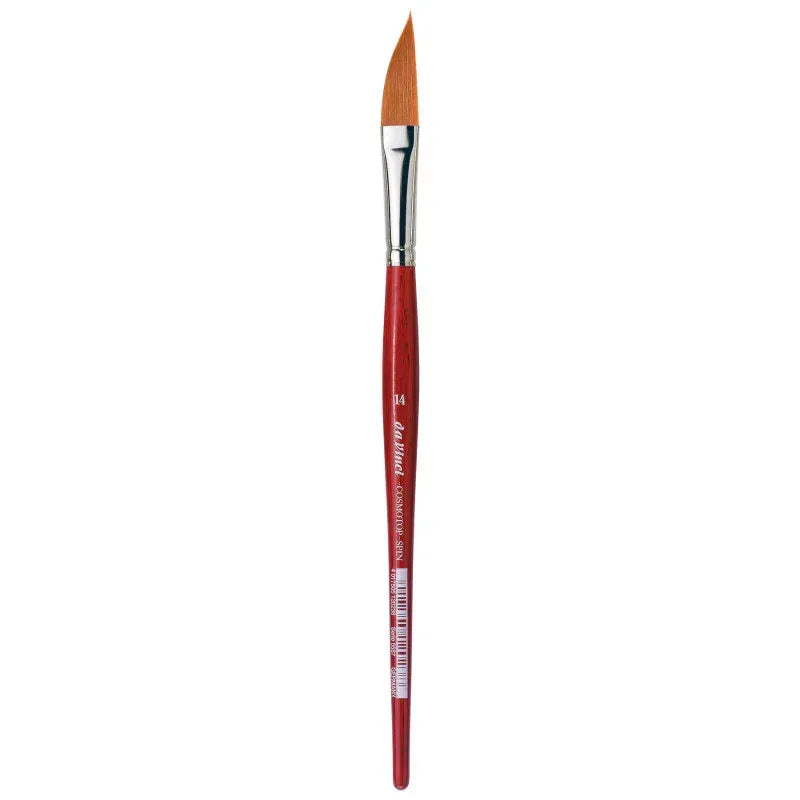 COSMOTOP-SPIN Striper Brush, Synthetic, Watercolor, Slant, Size 14