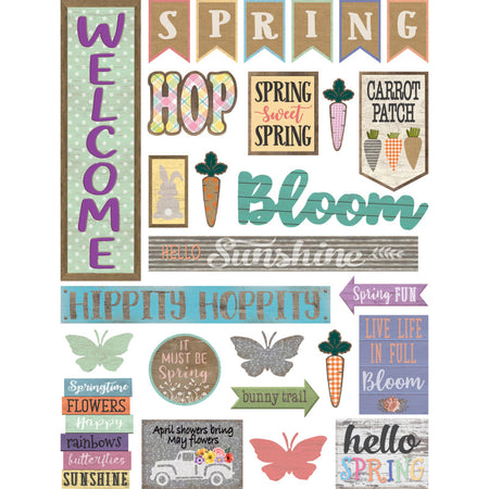 Home Sweet Classroom Spring Mini Bulletin Board Set