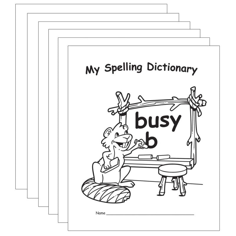 My Own Books&trade; My Spelling Dictionary, Pack of 6