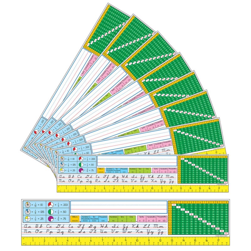 Desk Reference Nameplates, Modern Cursive, Pack of 36