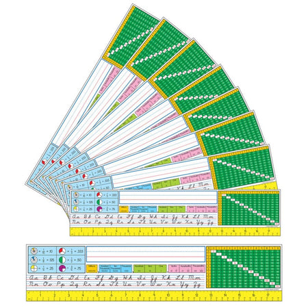 Desk Reference Nameplates, Modern Cursive, Pack of 36