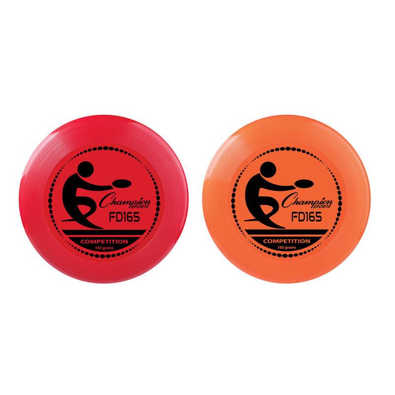 165 Gram Competition Plastic Disc, Assorted Color, Set of 2