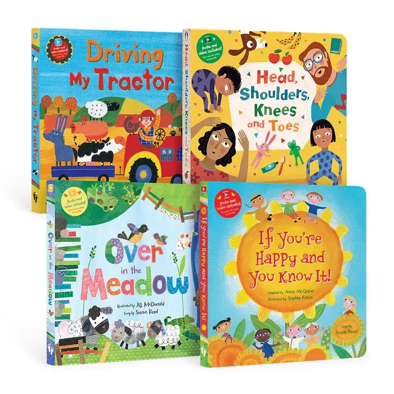 PreK Singalongs Board Book Bundle (Lap Singalongs), Set of 4