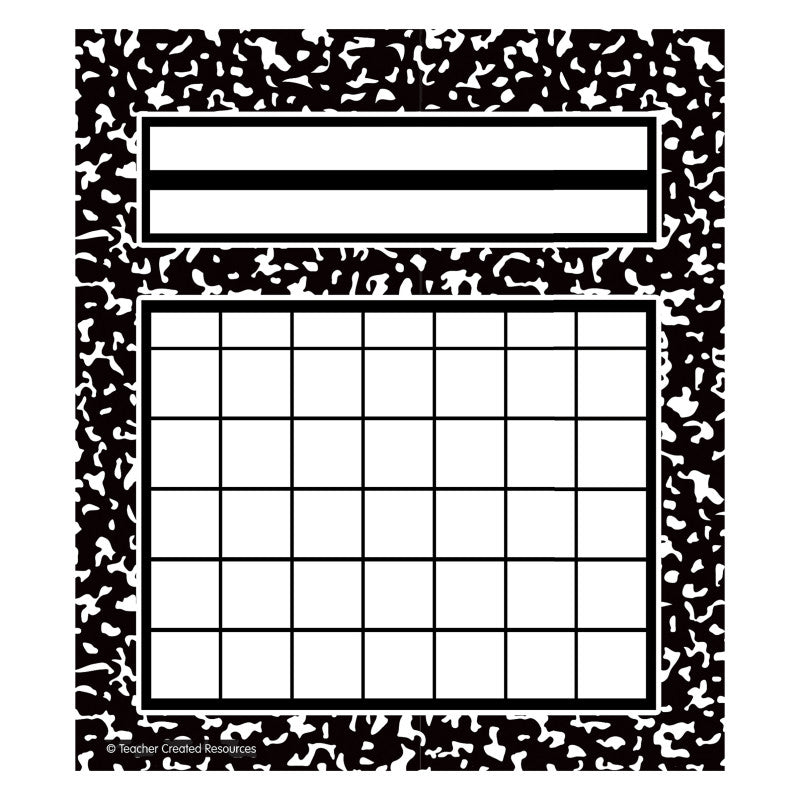 Cool for School Composition Incentive Charts, Pack of 36