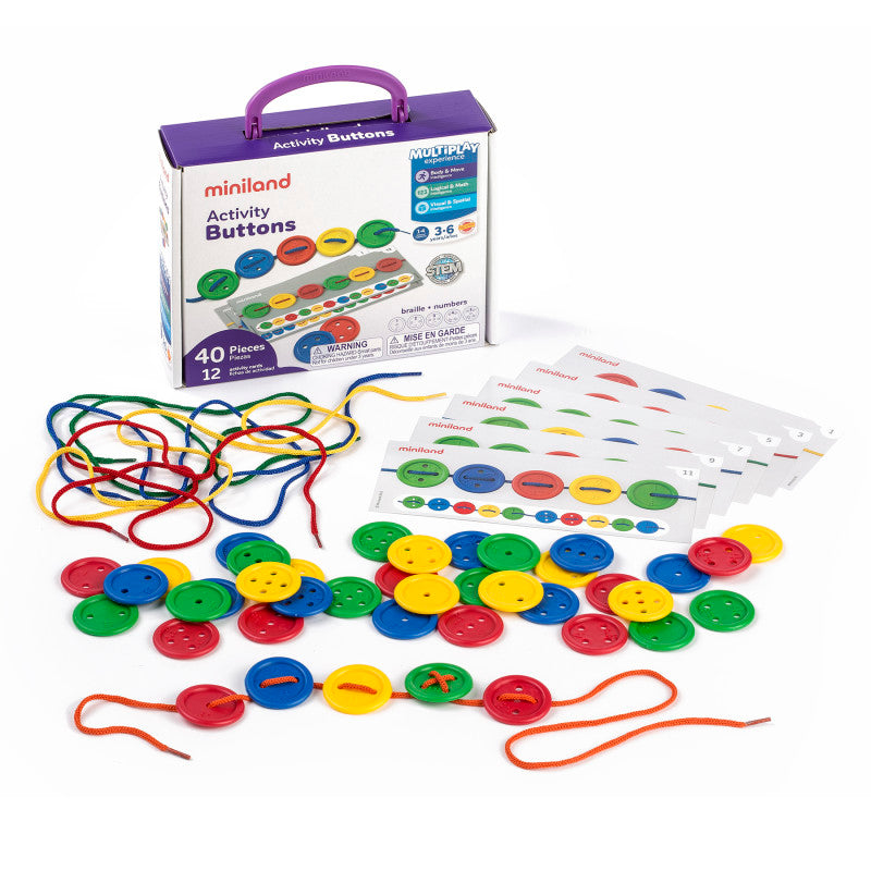 Activity Buttons, 57 Pieces