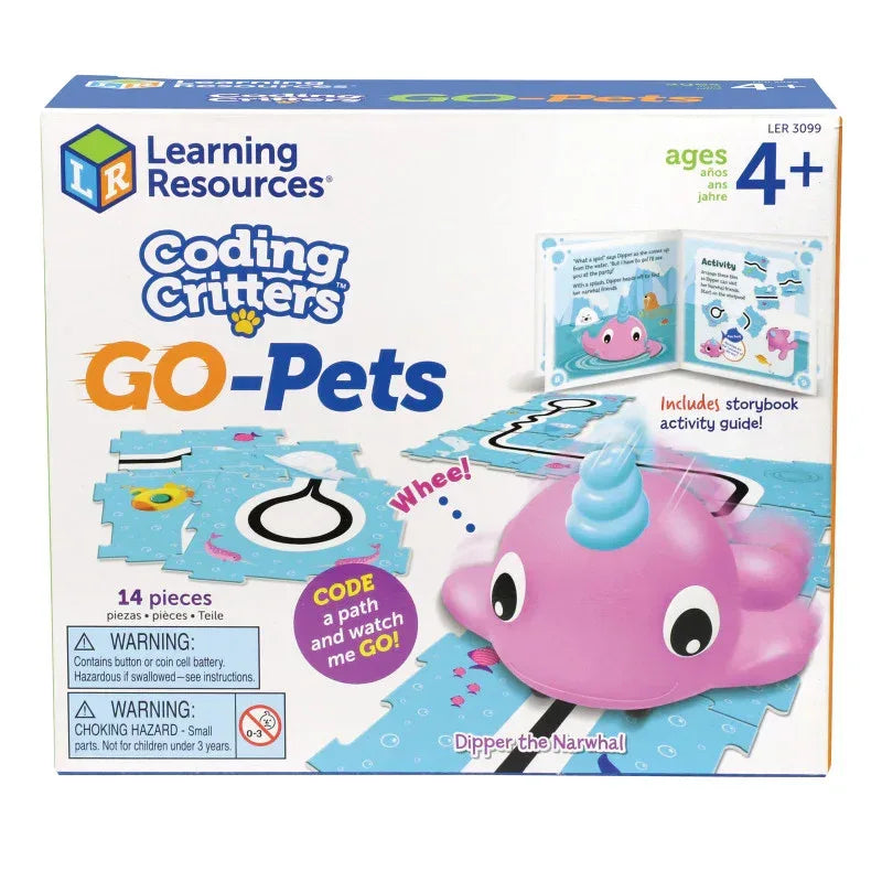 Coding Critters&trade; Go-Pets, Dipper the Narwhal