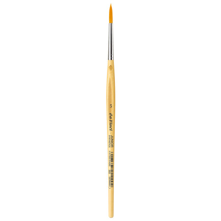 JUNIOR Synthetics Student Brush, Synthetic, Tempera, Round, Series 303, Size 5