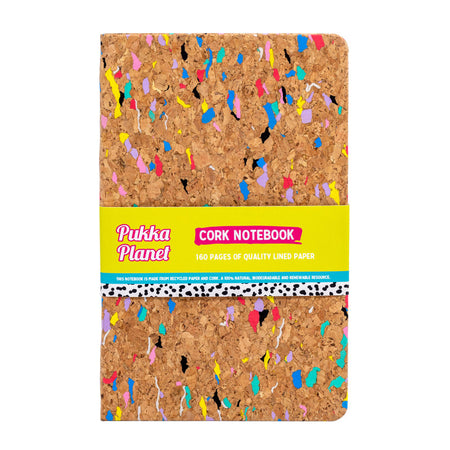 Pukka Planet Cork Notebook