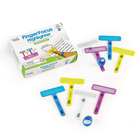 FingerFocus&reg; Highlighter, Small Group Set, 6 Sets