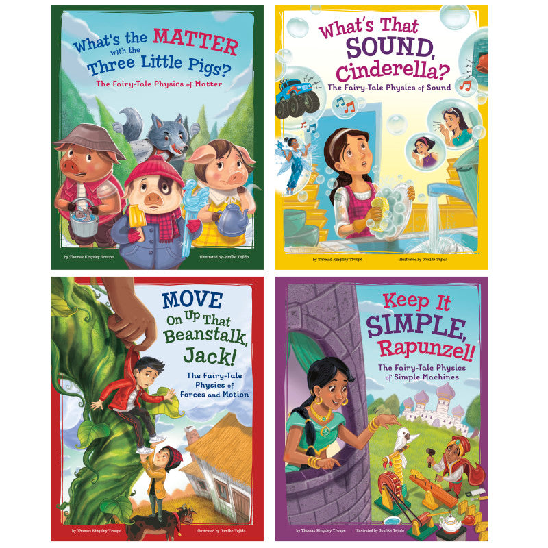 STEM-Twisted Fairy Tales, 4 Book Set