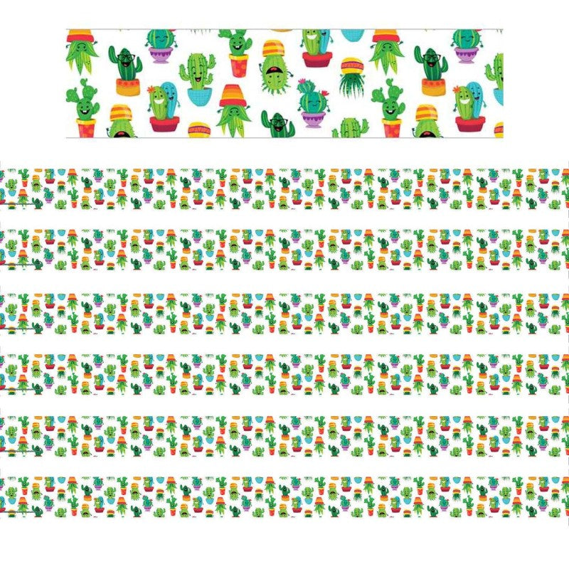 A Sharp Bunch Tossed Pattern Deco Trim&reg;, 37 Feet Per Pack, 6 Packs