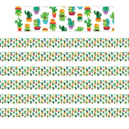 A Sharp Bunch Tossed Pattern Deco Trim&reg;, 37 Feet Per Pack, 6 Packs