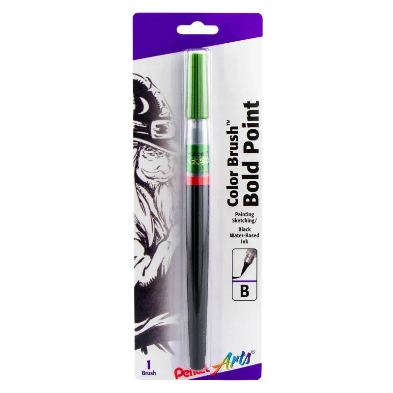 Color Brush, Bold Point, Black Ink, 1 Count