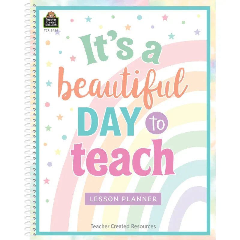 Pastel Pop Lesson Planner