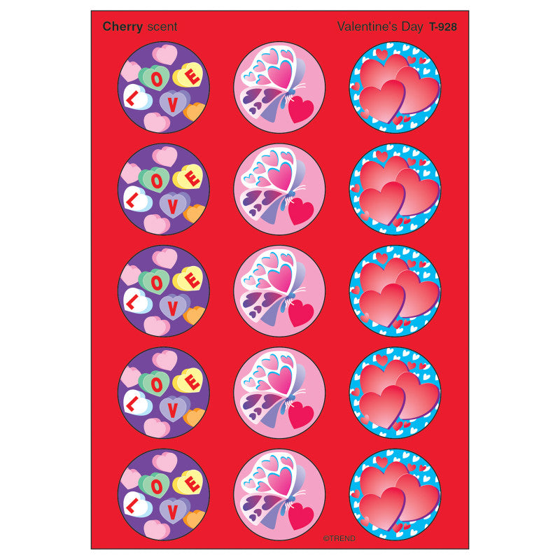 Valentine's Day/Cherry Stinky Stickers&reg;, 60 ct.