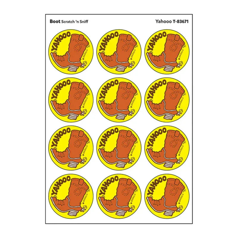 Yahooo/ Boot Scent Stickers, 24 ct.