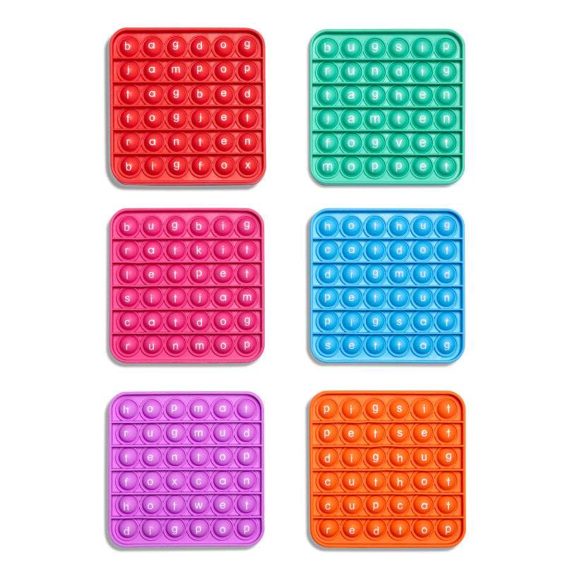 CVC Pop It Mats, Pack of 6