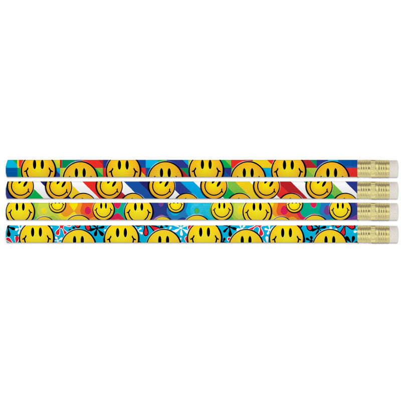 Smiley Sensations Pencils, Pack of 12