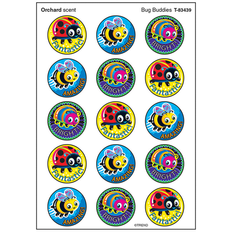 Bug Buddies/Orchard Stinky Stickers&reg;, 60 ct.