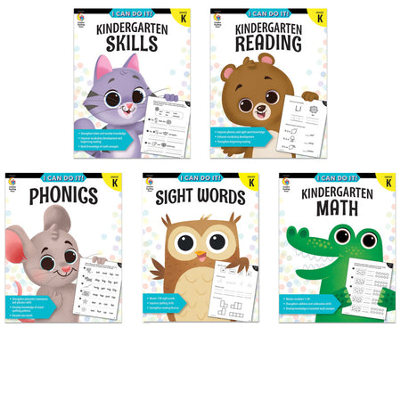 I Can Do It! Kindergarten Skills Workbook