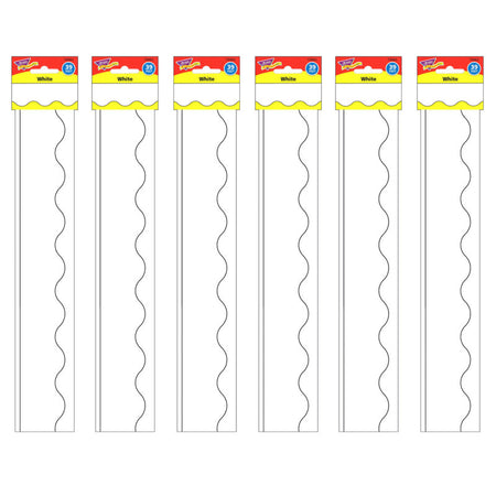 White Terrific Trimmers&reg;, 39 Feet Per Pack, 6 Packs