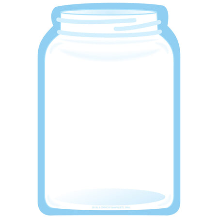 Notepad, Jar, Large, 5" x 7", 50 Sheets