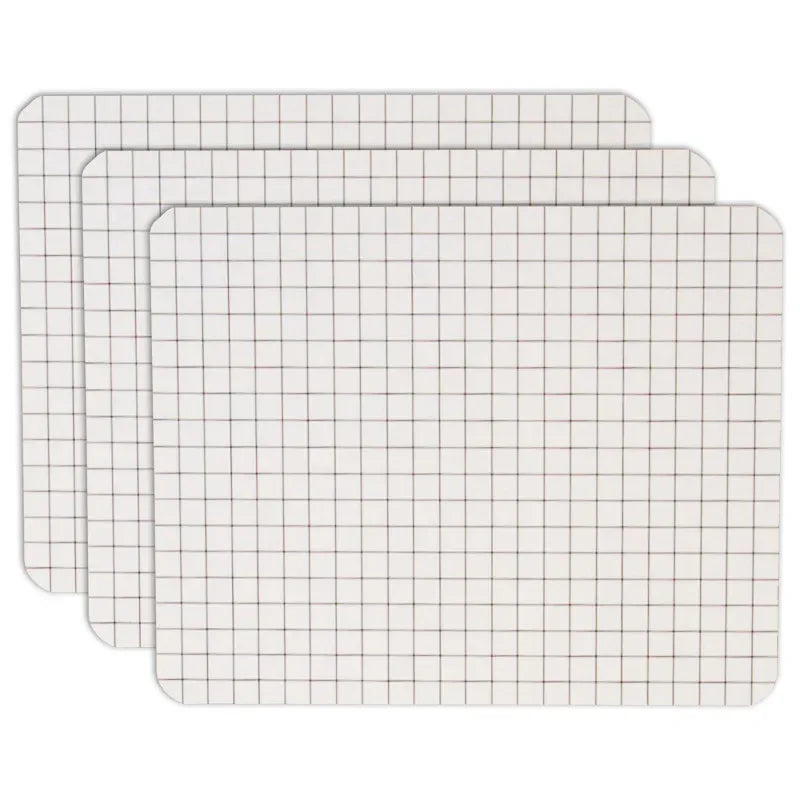 Rectangular Adhesive Graph Replacement Sheets, 6 Per Pack, 3 Packs