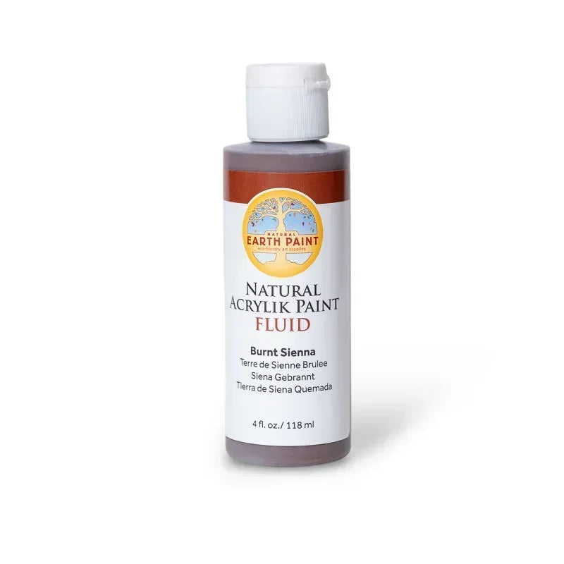 Natural Fluid Acrylik - 4 oz - Burnt Sienna