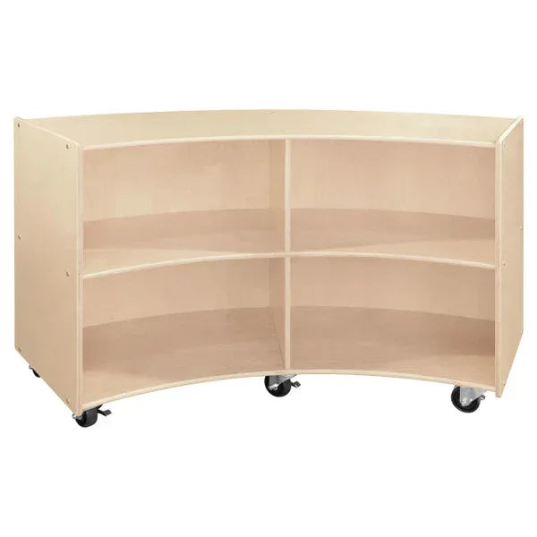 Contender Mobile Concave Storage Unit - Assembled