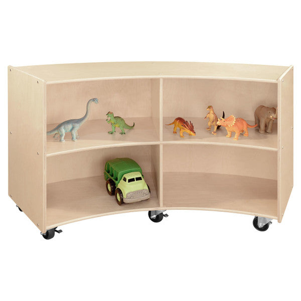 Contender Mobile Concave Storage Unit - Assembled