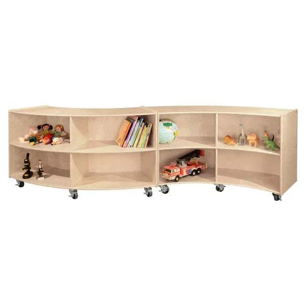 Contender Mobile Concave Storage Unit - Assembled